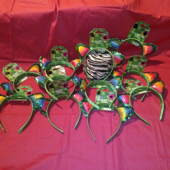 19 headband St Patrick's Day Green by Momentum - Picture 5 of 7